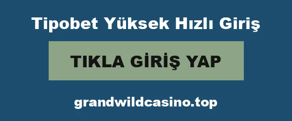 Tipobet Yüksek Hızlı Giriş infografik